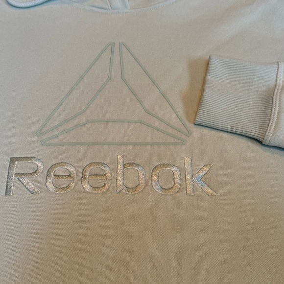 Reebok Pastel Blue Hoodie - Picture 2 of 8